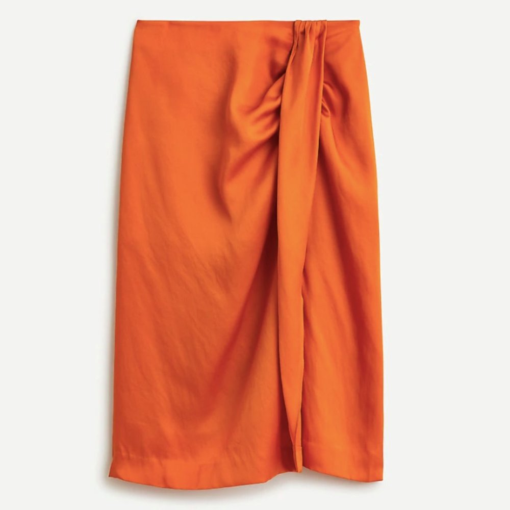 NWT J. Crew Sarong Skirt